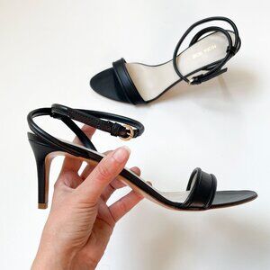 PROTA FIORI Lilla Nero 75mm Sandal Heels Black IT 40 US 10